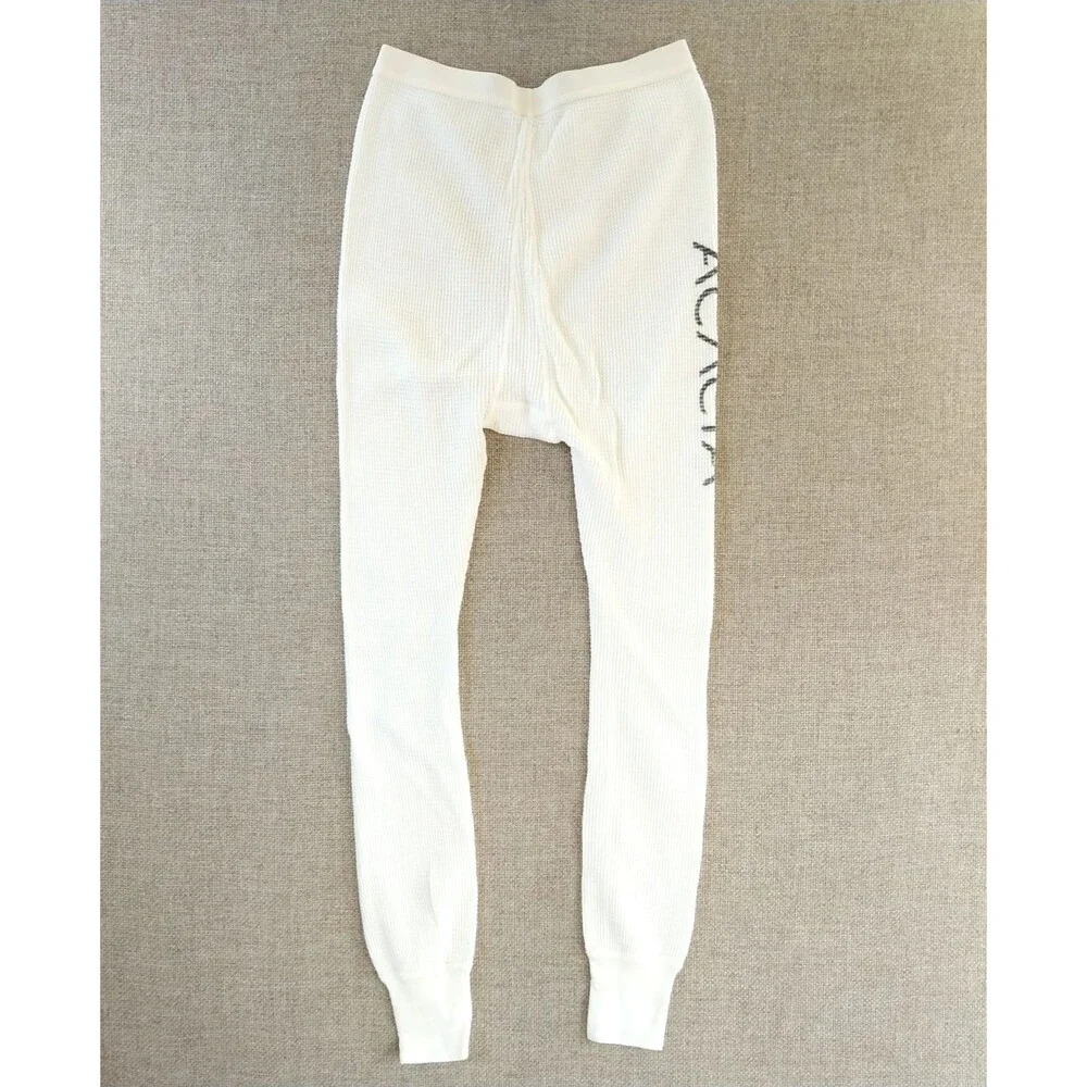 Vintage Morgan Mills Mens Long Johns Thermal Shirt Top Legging Bottom USA Size M